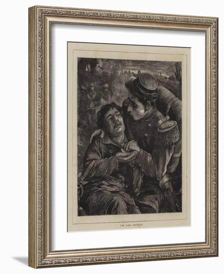 The Last Message-Henry Woods-Framed Giclee Print