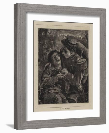 The Last Message-Henry Woods-Framed Giclee Print