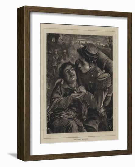 The Last Message-Henry Woods-Framed Giclee Print