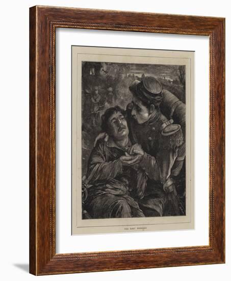 The Last Message-Henry Woods-Framed Giclee Print