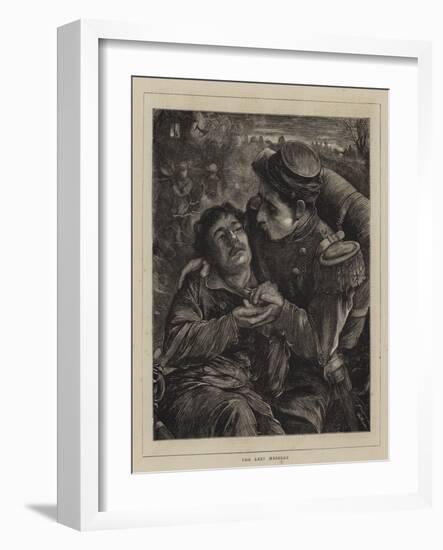 The Last Message-Henry Woods-Framed Giclee Print