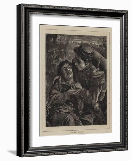 The Last Message-Henry Woods-Framed Giclee Print