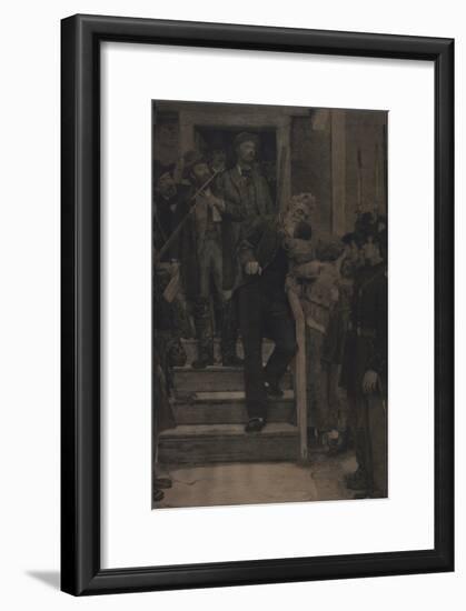 The Last Moments of John Brown, 1885-Thomas Hovenden-Framed Giclee Print