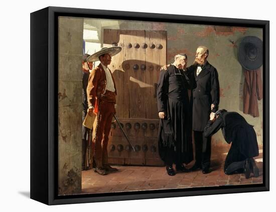 The Last Moments of Maximilian, 1882-Jean Paul Laurens-Framed Premier Image Canvas