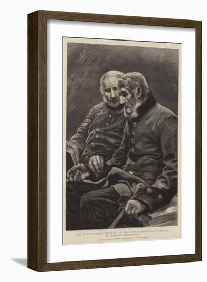 The Last Muster, Sunday at the Royal Hospital, Chelsea-Hubert von Herkomer-Framed Giclee Print