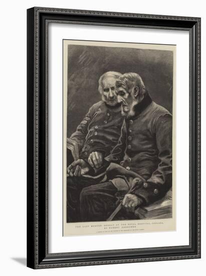 The Last Muster, Sunday at the Royal Hospital, Chelsea-Hubert von Herkomer-Framed Giclee Print