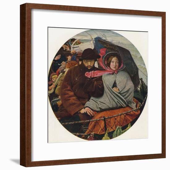 The Last of England, 1855-Ford Madox Brown-Framed Giclee Print