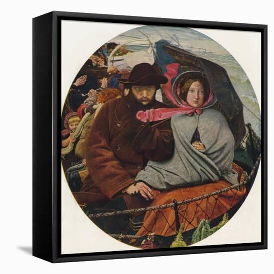 The Last of England, 1855-Ford Madox Brown-Framed Premier Image Canvas