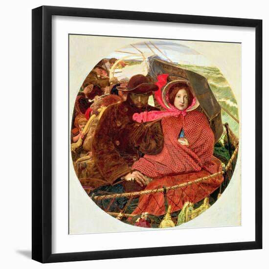 The Last of England, 1860-Ford Madox Brown-Framed Giclee Print