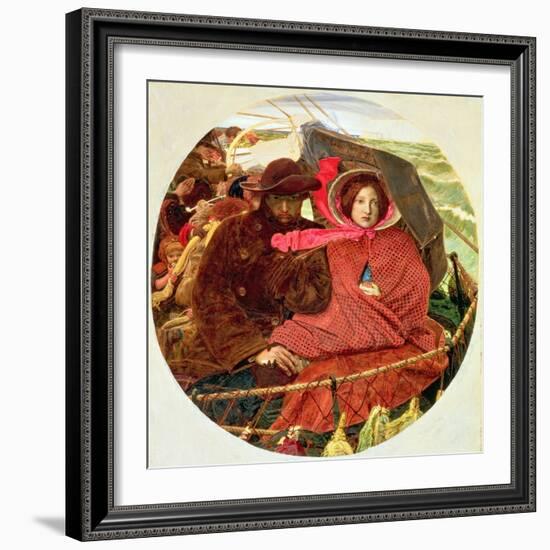 The Last of England, 1860-Ford Madox Brown-Framed Giclee Print