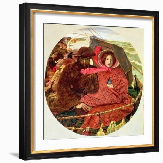The Last of England, 1860-Ford Madox Brown-Framed Giclee Print