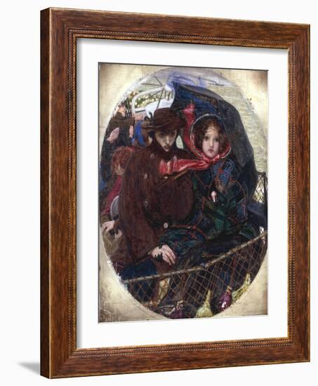 The Last of England, small version, c.1852-Ford Madox Brown-Framed Giclee Print