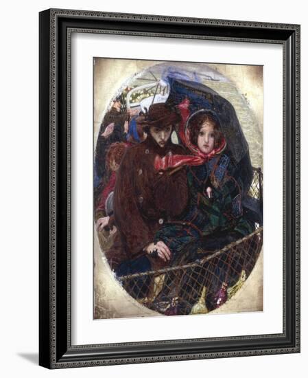 The Last of England, small version, c.1852-Ford Madox Brown-Framed Giclee Print