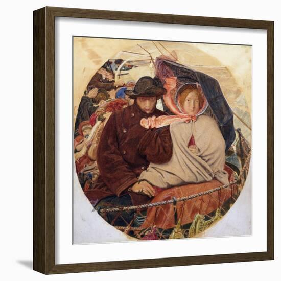 The Last of England-Ford Madox Brown-Framed Giclee Print