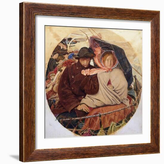 The Last of England-Ford Madox Brown-Framed Giclee Print