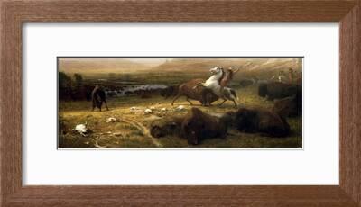 The Last of the Buffalo' Giclee Print - Albert Bierstadt | Art.com