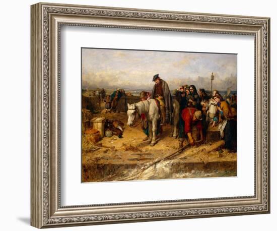 The Last of the Clan, 1865 (Oil on Canvas)-Thomas Faed-Framed Giclee Print