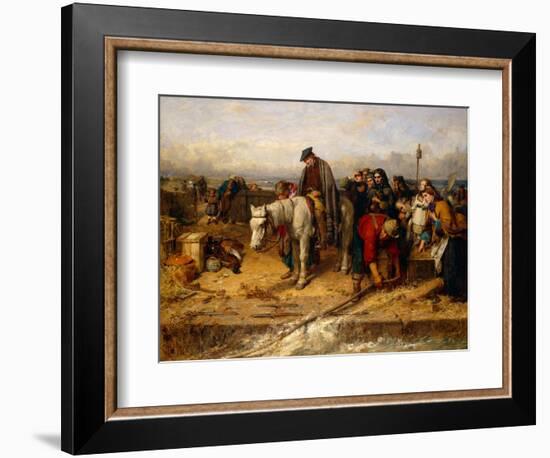 The Last of the Clan, 1865 (Oil on Canvas)-Thomas Faed-Framed Giclee Print