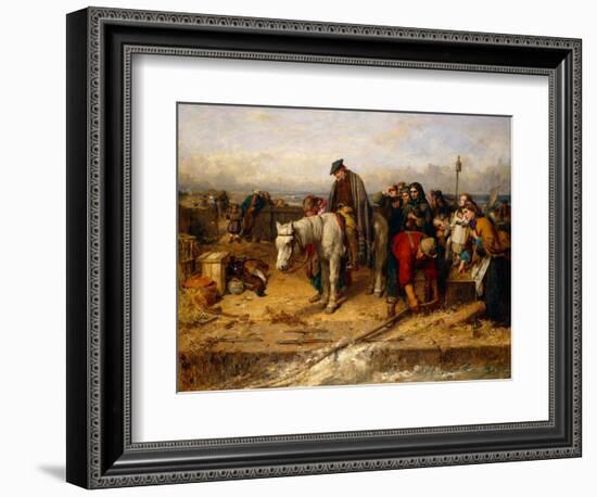 The Last of the Clan, 1865 (Oil on Canvas)-Thomas Faed-Framed Giclee Print