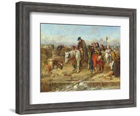The Last of the Clan, 1865-Thomas Faed-Framed Giclee Print