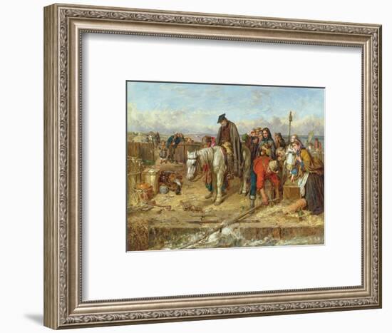 The Last of the Clan, 1865-Thomas Faed-Framed Giclee Print