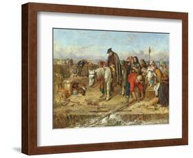 The Last of the Clan, 1865-Thomas Faed-Framed Giclee Print