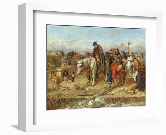 The Last of the Clan, 1865-Thomas Faed-Framed Giclee Print