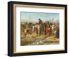 The Last of the Clan, 1865-Thomas Faed-Framed Giclee Print
