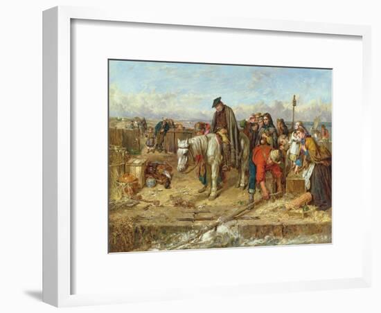 The Last of the Clan, 1865-Thomas Faed-Framed Premium Giclee Print