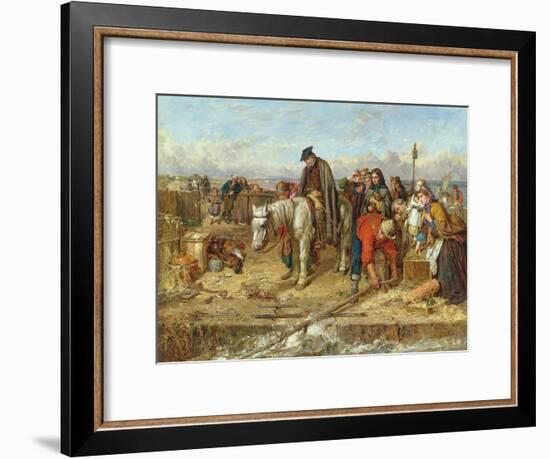 The Last of the Clan, 1865-Thomas Faed-Framed Giclee Print