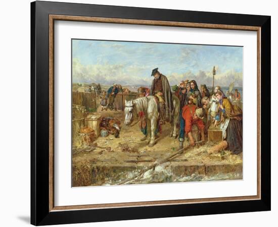 The Last of the Clan, 1865-Thomas Faed-Framed Giclee Print