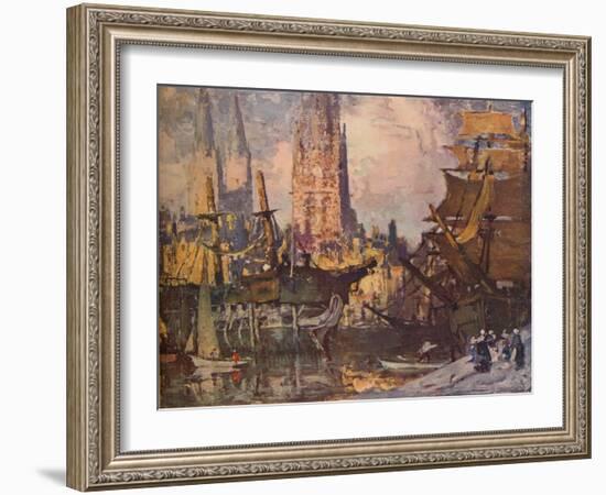 'The Last of the Indomitable', c1908-James Paterson-Framed Giclee Print