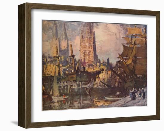 'The Last of the Indomitable', c1908-James Paterson-Framed Giclee Print