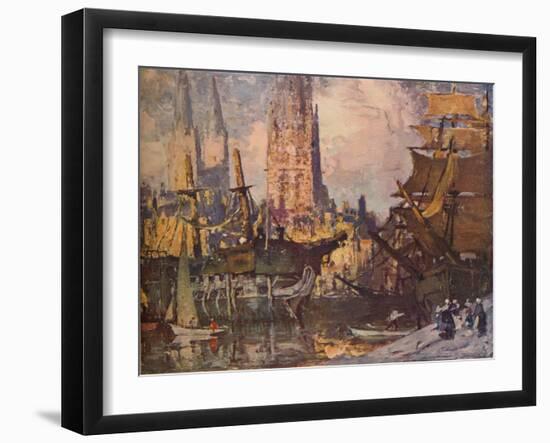 'The Last of the Indomitable', c1908-James Paterson-Framed Giclee Print