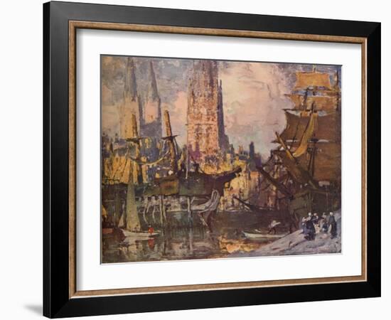 'The Last of the Indomitable', c1908-James Paterson-Framed Giclee Print