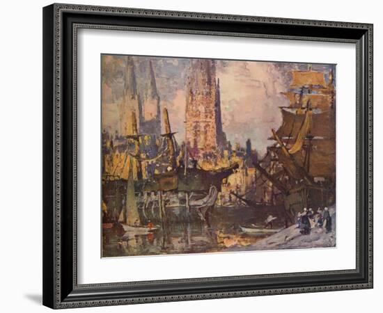 'The Last of the Indomitable', c1908-James Paterson-Framed Giclee Print