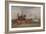 The Last of the Mail Coaches': the Edinburgh-London Royal Mail at Newcastle-Upon-Tyne-James Pollard-Framed Giclee Print