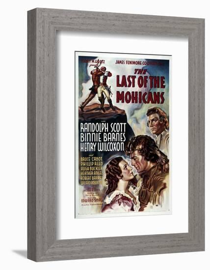 The Last of the Mohicans-null-Framed Photo