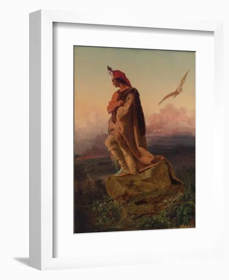 The Last of the Mohicans-Emanuel Gottlieb Leutze-Framed Giclee Print