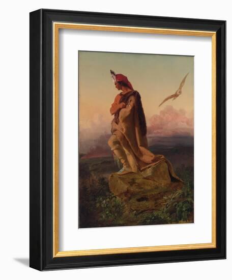 The Last of the Mohicans-Emanuel Gottlieb Leutze-Framed Giclee Print