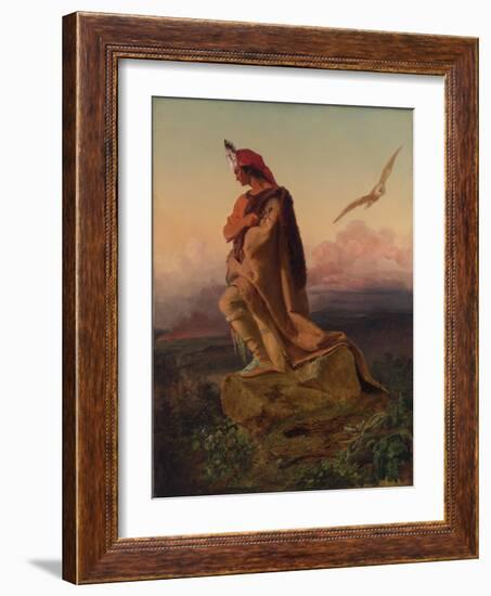 The Last of the Mohicans-Emanuel Gottlieb Leutze-Framed Giclee Print