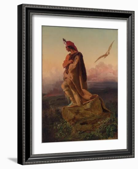 The Last of the Mohicans-Emanuel Gottlieb Leutze-Framed Giclee Print