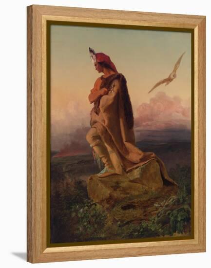 The Last of the Mohicans-Emanuel Gottlieb Leutze-Framed Premier Image Canvas