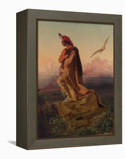 The Last of the Mohicans-Emanuel Gottlieb Leutze-Framed Premier Image Canvas