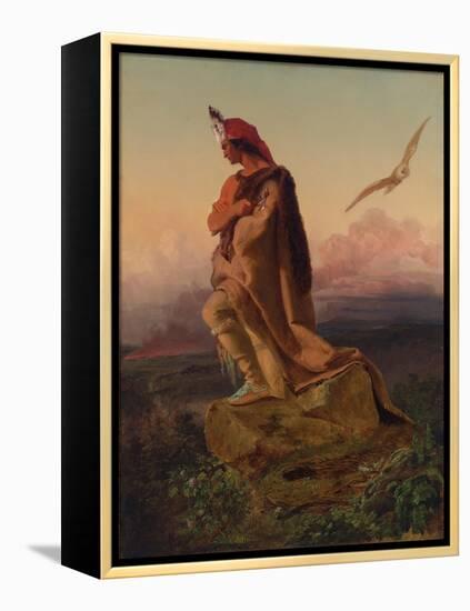 The Last of the Mohicans-Emanuel Gottlieb Leutze-Framed Premier Image Canvas