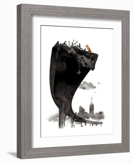 The Last of Us-Robert Farkas-Framed Giclee Print