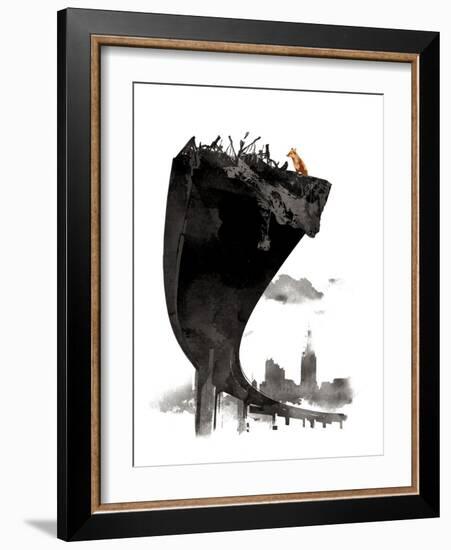The Last of Us-Robert Farkas-Framed Giclee Print