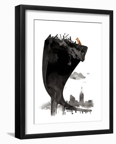 The Last of Us-Robert Farkas-Framed Giclee Print