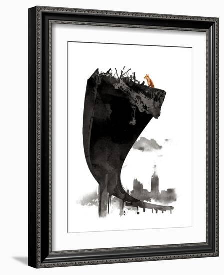 The Last of Us-Robert Farkas-Framed Giclee Print