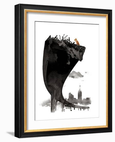 The Last of Us-Robert Farkas-Framed Giclee Print